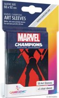 Marvel Champions : Sachet de 50 protge-cartes Black Widow 66 x 91 mm (Standard)