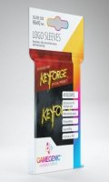 Keyforge : Sachet de 40 sleeves Logo Noir