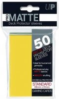 Sachet de 50 sleeves Jaune - Format US