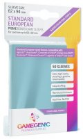 Gamegenic : Sachet de 50 sleeves Prime Standard European Purple (62 x 94 mm)
