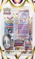 Pokmon pe et Bouclier 10 "Astres Radieux" : Pack 3 boosters - Nymphali