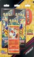 Pokmon pe et Bouclier 12.5 "Znith Suprme" : 3 Boosters & Pin's - Pyrobut