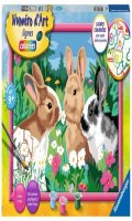 Numro d'art - Lapins dans le pr
