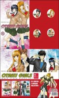 Otaku girls T.5  T.7 + 4 badges collector