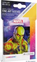 Marvel Champions : Sachet de 50 protge-cartes FINE ART Drax